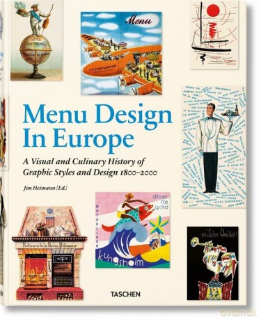 Menu Design in Europe (VA) - Steven Heller [KSIĄŻKA]