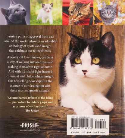 Meow: A Book of Happiness for Cat Lovers (Animal Happiness) - Anouska Jones [KSIĄŻKA]