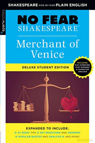 Merchant of Venice: No Fear Shakespeare Deluxe Student Edition: Volume 5 - Sparknotes [KSIĄŻKA]
