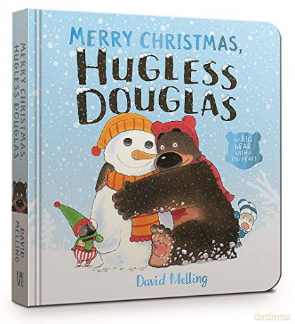 Merry Christmas, Hugless Douglas Board Book - David Melling [KSIĄŻKA]