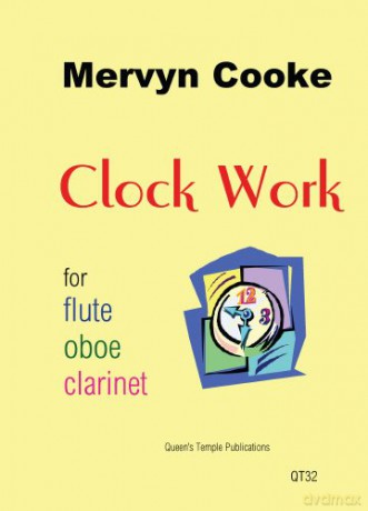 Mervyn Cooke: Clock Work (Woodwind Trio) - Mervyn Cooke [KSIĄŻKA]