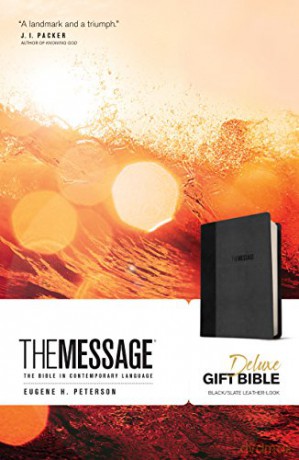 Message Deluxe Gift Bible: The Bible in Contemporary Language - Eugene H. Peterson [KSIĄŻKA]