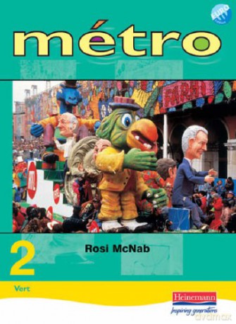 Metro 2 Vert Pupil Book Euro Edition (Metro for 11-14) - Rosi McNab [KSIĄŻKA]
