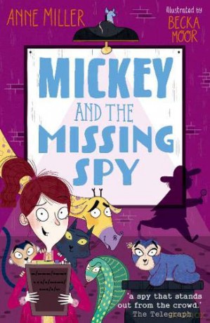Mickey and the Missing Spy - Anne Miller [KSIĄŻKA]