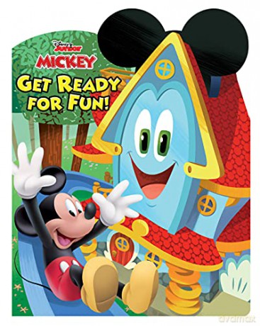 Mickey Mouse Funhouse Get Ready for Fun! (Disney's Junior Mickey) - Disney Books [KSIĄŻKA]