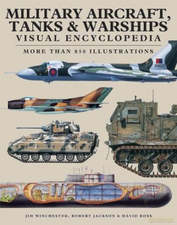 Military Aircraft, Tanks and Warships Visual Encyclopedia: More than 1000 colour illustrations - Robert Jackson [KSIĄŻKA]