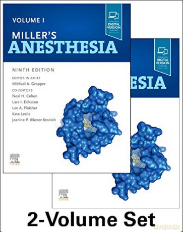 Miller's Anesthesia, 2-Volume Set: Volume I + II - Michael A. Gropper MD [KSIĄŻKA]