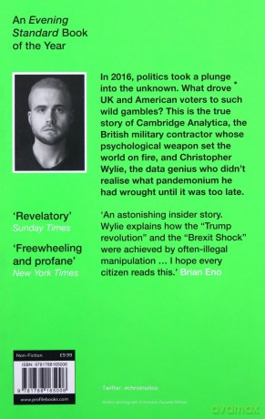 Mindf*ck: Inside Cambridge Analytica's Plot to Break the World - Christopher Wylie [KSIĄŻKA]