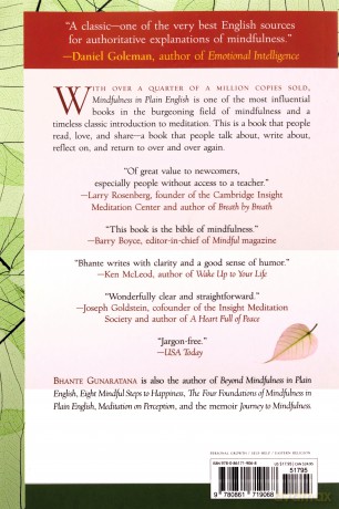 Mindfulness in Plain English: 20th Anniversary Edition - Bhante Henepola Gunaratana [KSIĄŻKA]