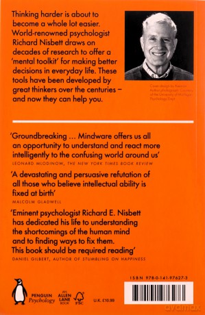 Mindware: Tools for Smart Thinking - Richard Nisbett [KSIĄŻKA]