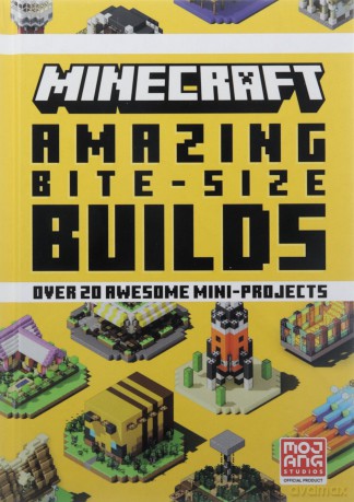 Minecraft Amazing Bite Size Builds: NEW and Official for 2022 with over 20 original mini-projects to build in the game: perfect for beginners, kids, teens and adults alike! - Mojang AB [KSIĄŻKA]
