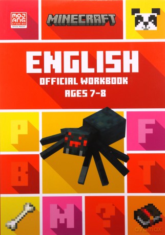 Minecraft English Ages 7-8: Official Workbook (Minecraft Education) - Collins KS2 [KSIĄŻKA]