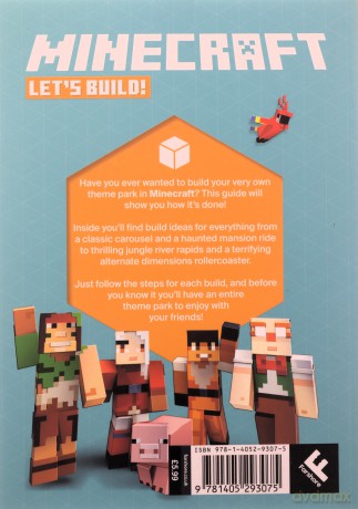 Minecraft Let's Build! Theme Park Adventure - Mojang AB [KSIĄŻKA]