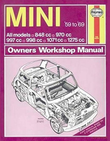 Mini (1959 - 1969) Haynes Repair Manual - Anon [KSIĄŻKA]