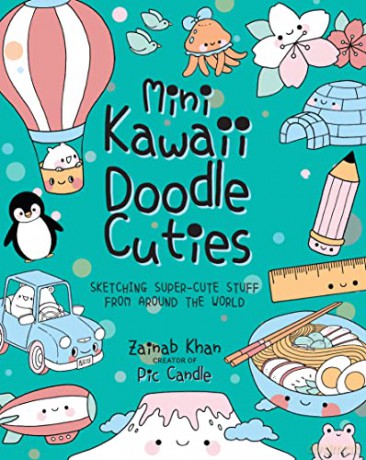 Mini Kawaii Doodle Cuties: Sketching Super-Cute Stuff from Around the World (4) - Pic Candle [KSIĄŻKA]