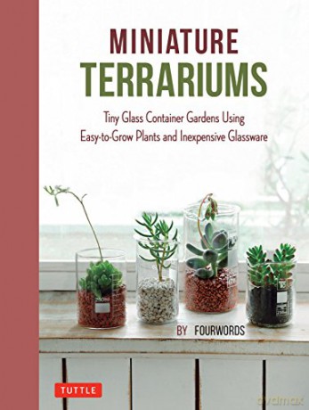 Miniature Terrariums: Tiny Glass Container Gardens Using Easy-to-Grow Plants and Inexpensive Glassware! - Fourwords [KSIĄŻKA]