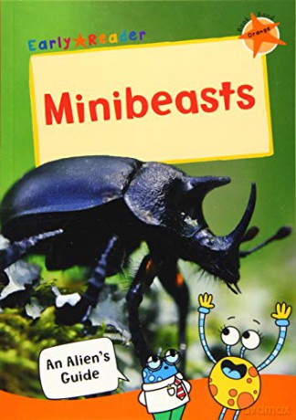 Minibeasts: (Orange Non-fiction Early Reader) (An Alien's Guide (Non-fiction Early Reader)) - Jake McDonald [KSIĄŻKA]