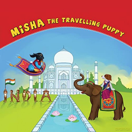 Misha the Travelling Puppy India: India - Natalia Hooker [KSIĄŻKA]