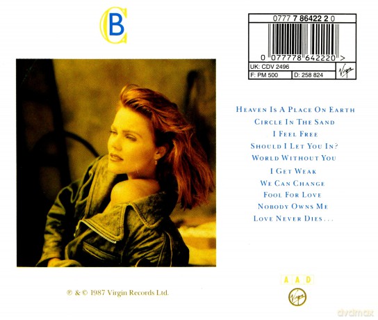 Belinda Carlisle: Heaven On Earth [CD]