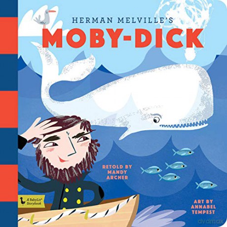 Moby-Dick: A Babylit Storybook - Mandy Archer [KSIĄŻKA]