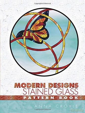 Modern Designs Stained Glass Pattern Book (Dover Stained Glass Instruction) - Anna Croyle [KSIĄŻKA]
