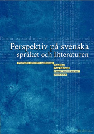 Perspektiv pa svenska spraket och litteraturen [KSIĄŻKA]