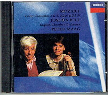 Bell/Eco/Maag: Mozart:Violin Concertos [CD]