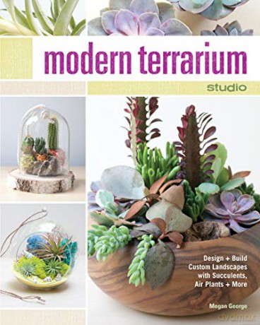 Modern Terrarium Studio: Design + Build Custom Landscapes with Succulents, Air Plants + More - Megan George [KSIĄŻKA]