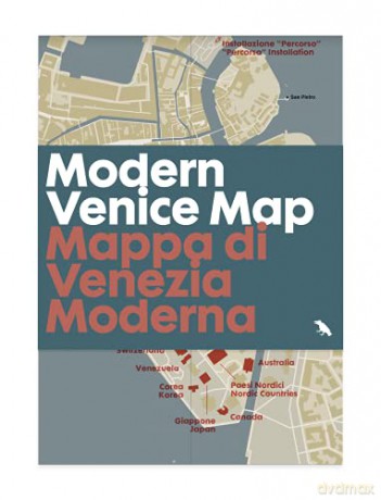 Modern Venice Map: Guide to 20th Century Architecture in Venice, Italy - Mulazzani [KSIĄŻKA]