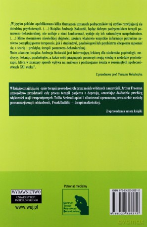 Wprowadzenie do terapii poznawczo-behawioralnej. Podstawowe zasady i przykłady z praktyki klinicznej z opisami Arthura Freemana, Franka Dattilia i Tullia Scrimalego [KSIĄŻKA]