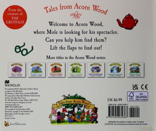 Mole's Spectacles (Tales From Acorn Wood, 7) - Julia Donaldson [KSIĄŻKA]