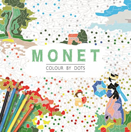 Monet: Colour by Dots [KSIĄŻKA]