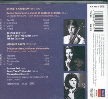Bell/Tackacs: Ravel:Trio [CD]