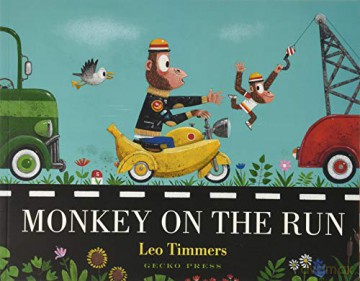 Monkey on the Run - Leo Timmers [KSIĄŻKA]