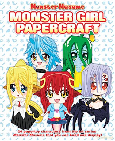 Monster Musume: Monster Girl Papercrafts - Okayado [KSIĄŻKA]