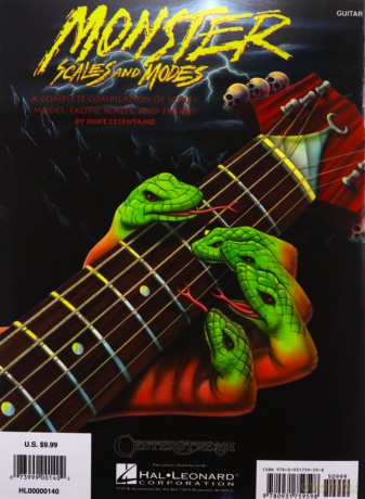 Monster Scales and Modes: By Dave Celentano - Dave Celentano [KSIĄŻKA]