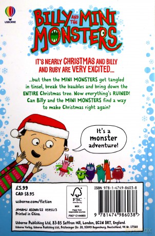 Monsters at Christmas (Billy and the Mini Monsters) - Zanna Davidson [KSIĄŻKA]