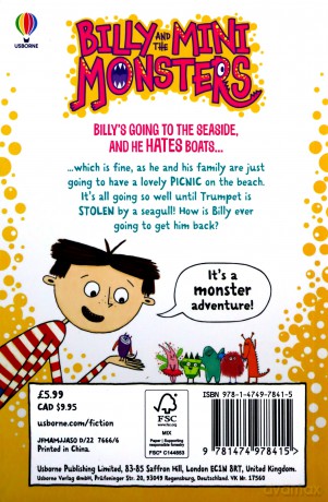 Monsters at the Seaside (Billy and the Mini Monsters) - Davidson Zanna [KSIĄŻKA]