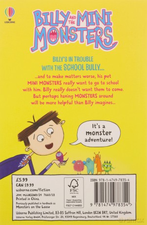 Monsters go to School (Billy and the Mini Monsters) - Zanna Davidson [KSIĄŻKA]