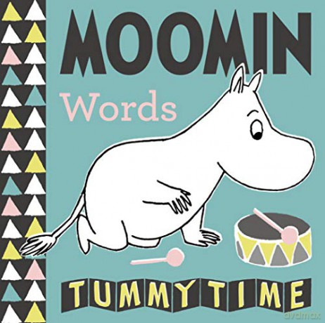 Moomin Baby: Words Tummy Time Concertina Book - Tove Jansson [KSIĄŻKA]