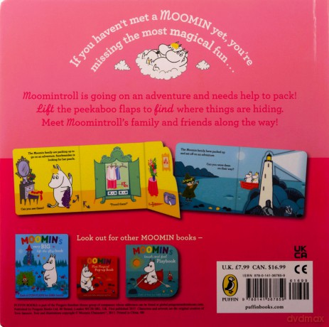 Moomin's Peekaboo Adventure: A Lift-and-Find Book - Tove Jansson [KSIĄŻKA]