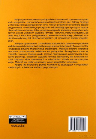 Anatomia człowieka z elementami fizjologii dla studentów Wydziału Farmacji i Oddziału Analityki Medycznej CM UJ [KSIĄŻKA]