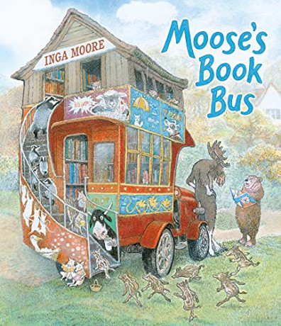 Moose's Book Bus - Inga Moore [KSIĄŻKA]