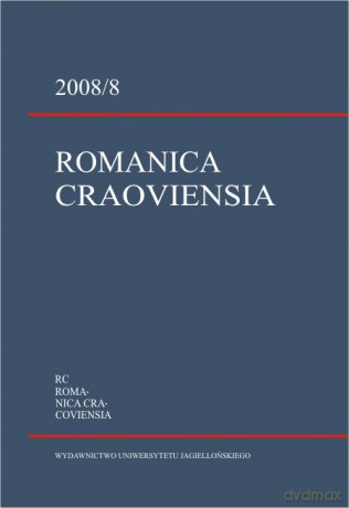 Romanica Cracoviensia 2008/08 [KSIĄŻKA]