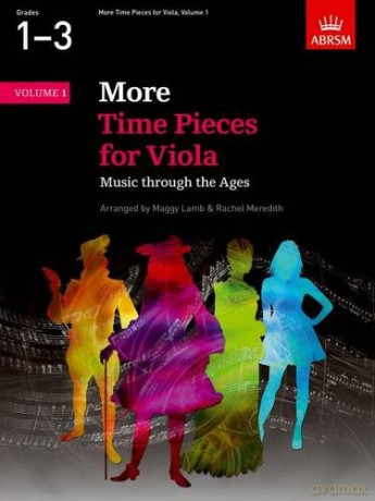 More Time Pieces for Viola, Volume 1: Music through the Ages (Time Pieces (ABRSM)) - Divers Auteurs [KSIĄŻKA]