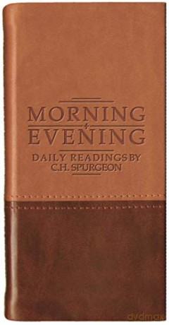 Morning And Evening - Matt Tan/Burgundy (Daily Readings) - C. H. Spurgeon [KSIĄŻKA]