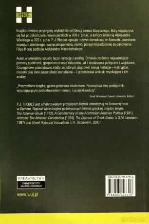 Historia Grecji. Okres klasyczny. 478-323 p.n.e [KSIĄŻKA]