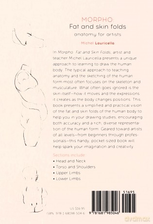 Morpho: Fat and Skin Folds: Anatomy for Artists (Morpho: Anatomy for Artists) - Michel Lauricella [KSIĄŻKA]