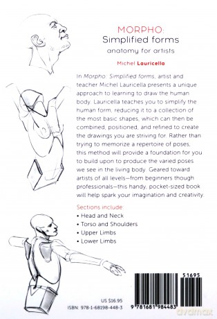 Morpho: Simplified Forms: Anatomy for Artists (Morpho: Anatomy for Artists) - Michel Lauricella [KSIĄŻKA]
