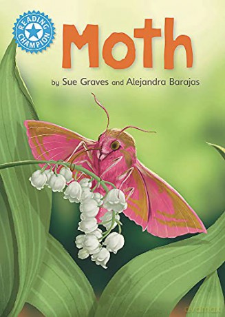Moth: Independent Reading Non-Fiction Blue 4 (Reading Champion) - Sue Graves [KSIĄŻKA]